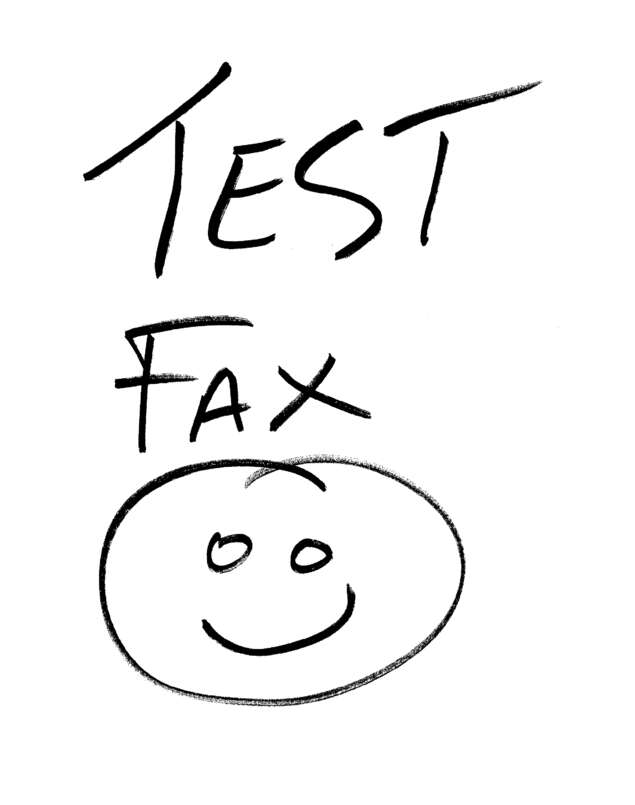 fax page