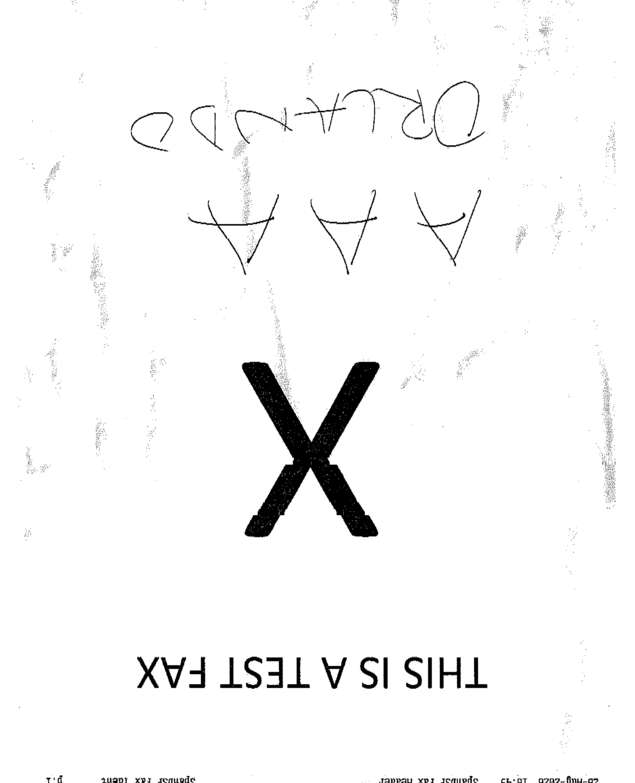 fax page