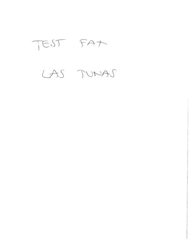 fax page