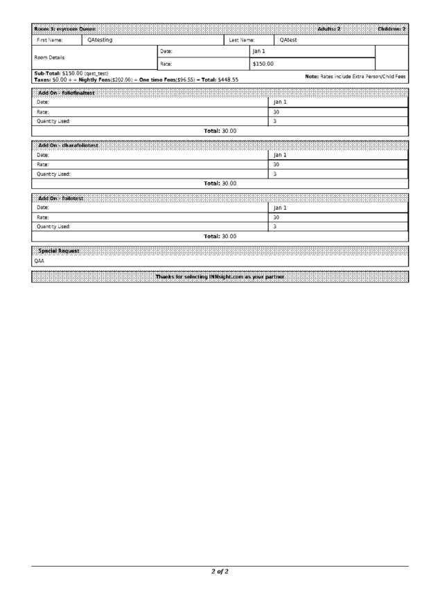 Fax page