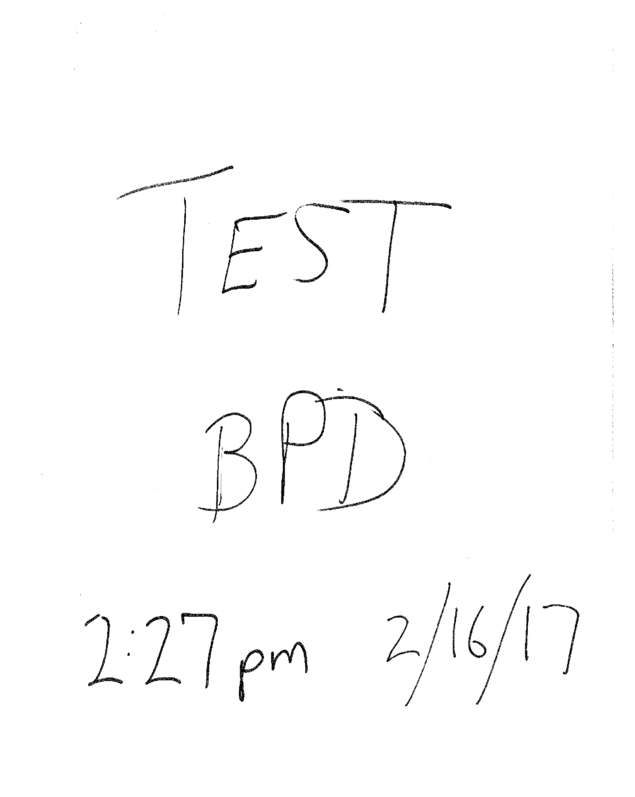 Fax page