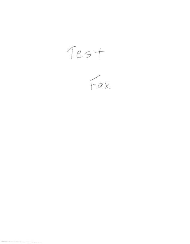 fax page