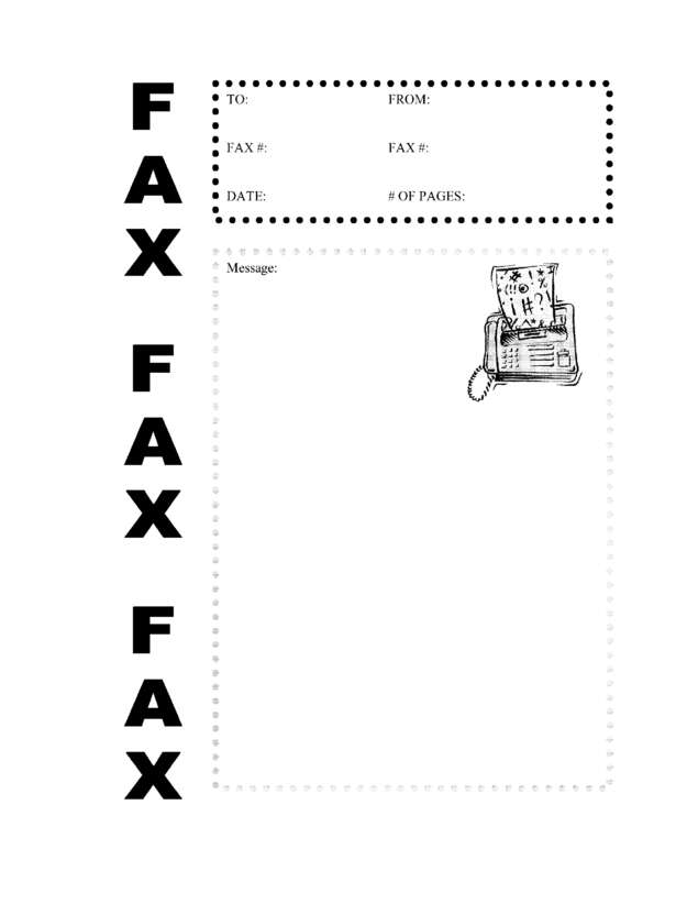 Fax page