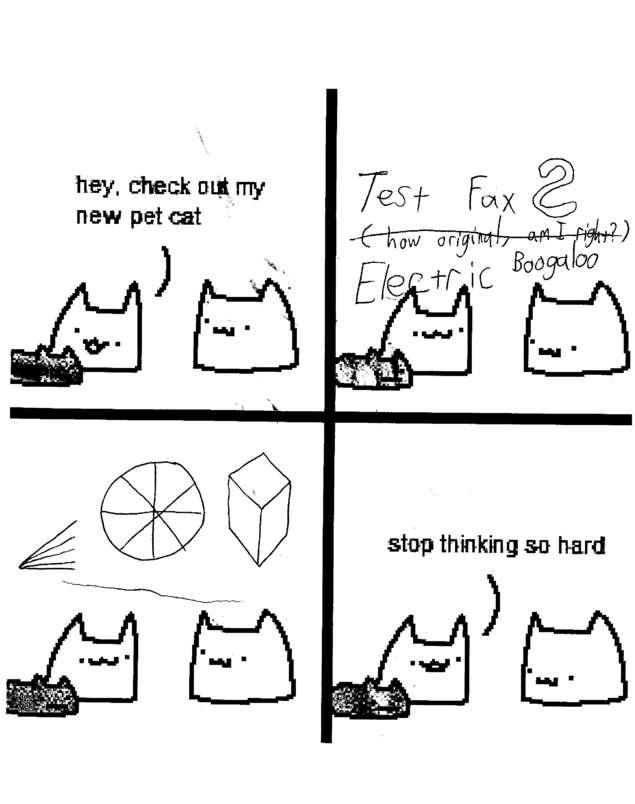 Fax page