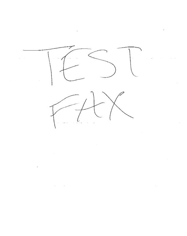 fax page