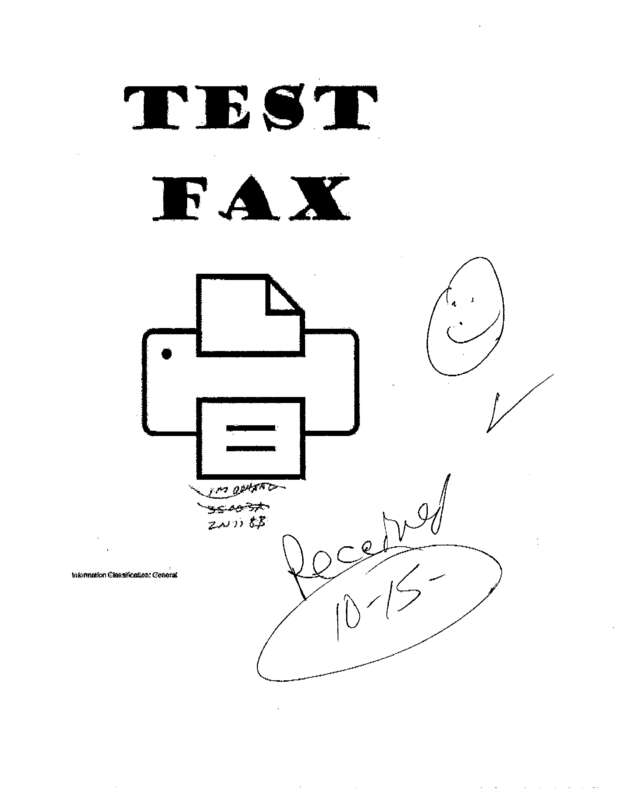 fax page