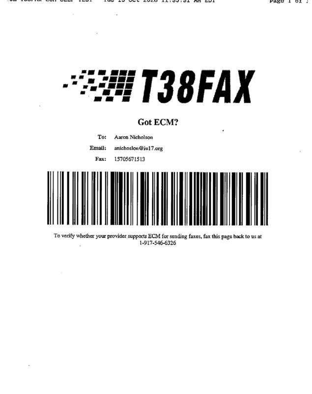 fax page