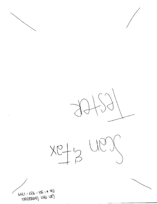 Fax page