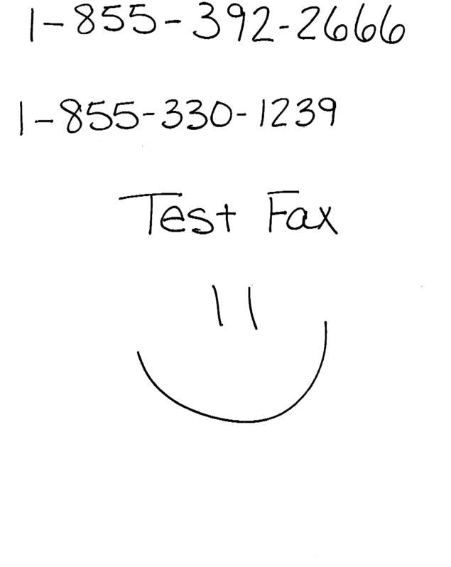 fax page