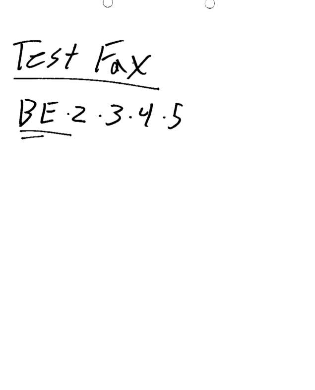 fax page