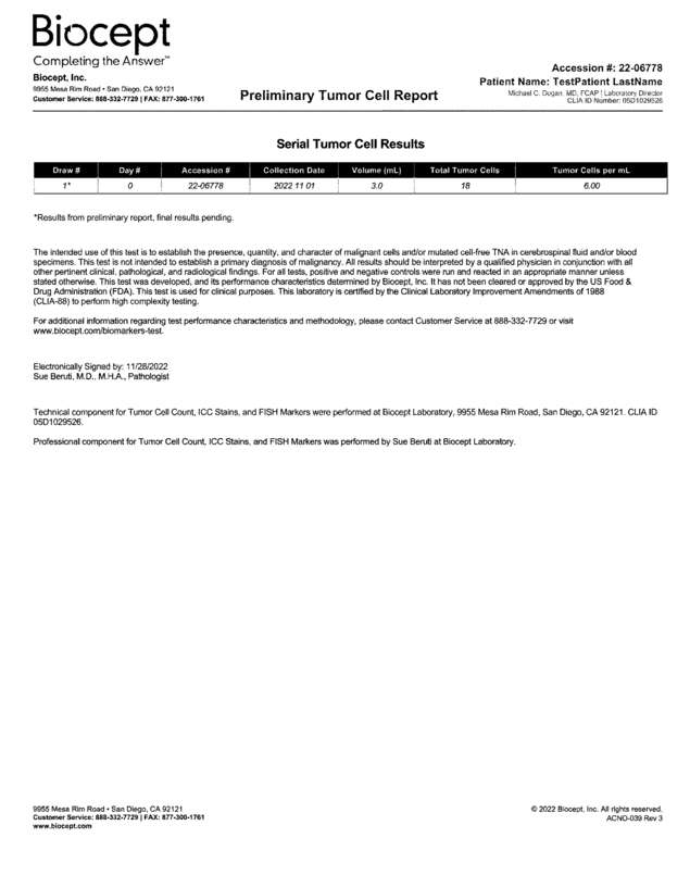 Fax page