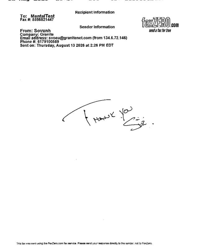 fax page