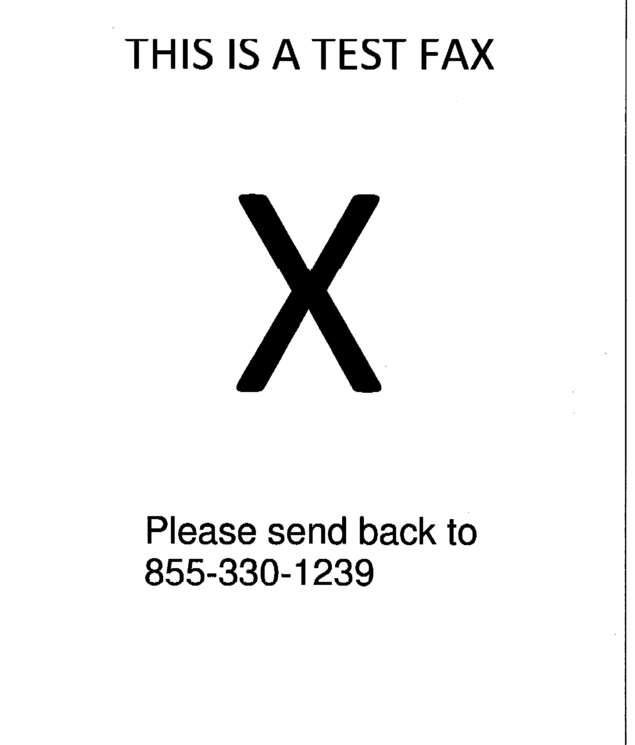 fax page