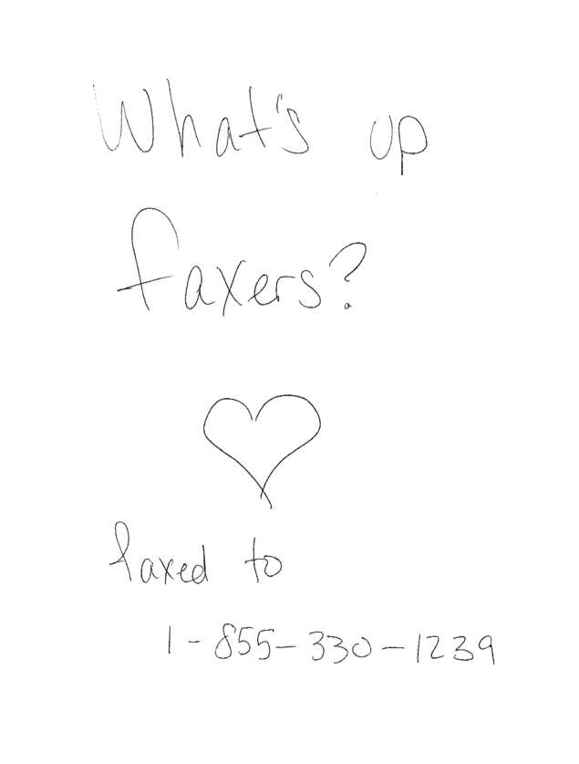 fax page