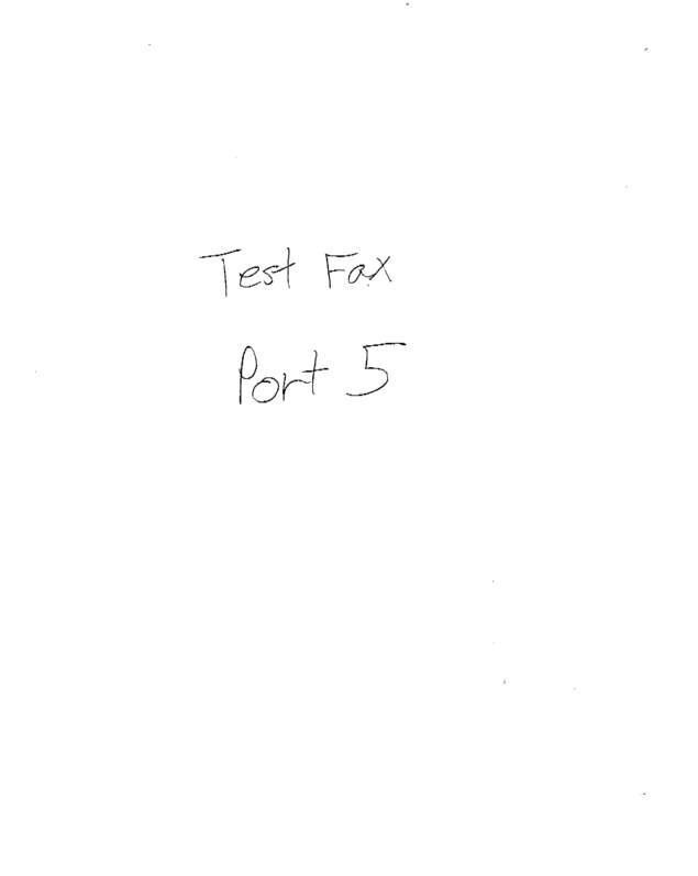 fax page
