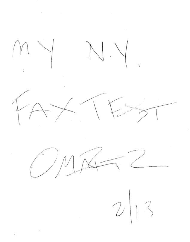fax page