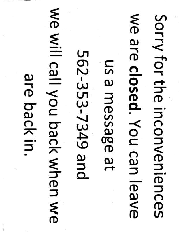 Fax page