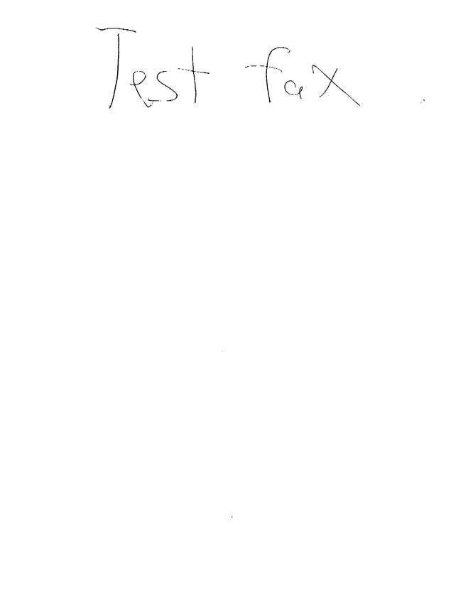 Fax page