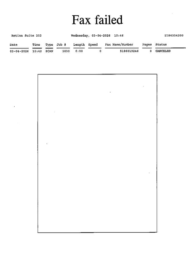 Fax page