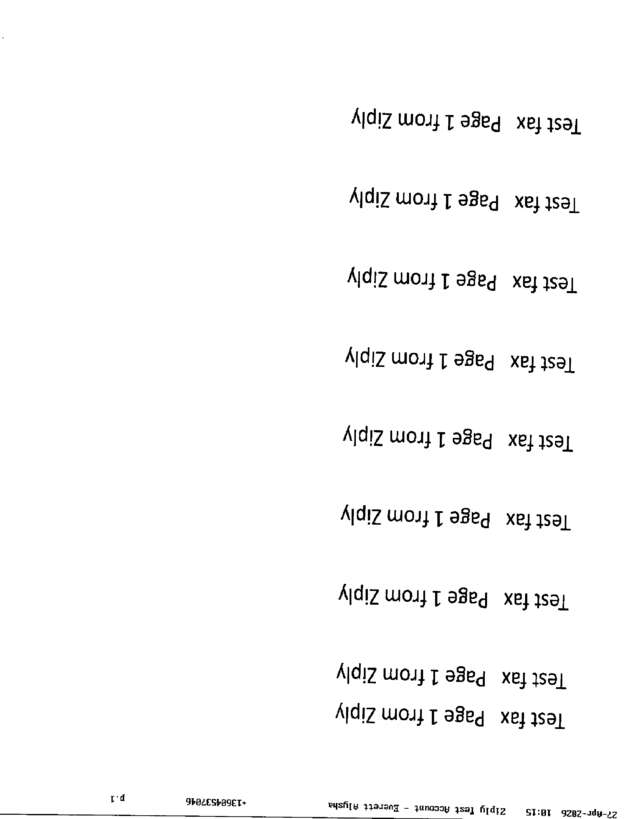fax page