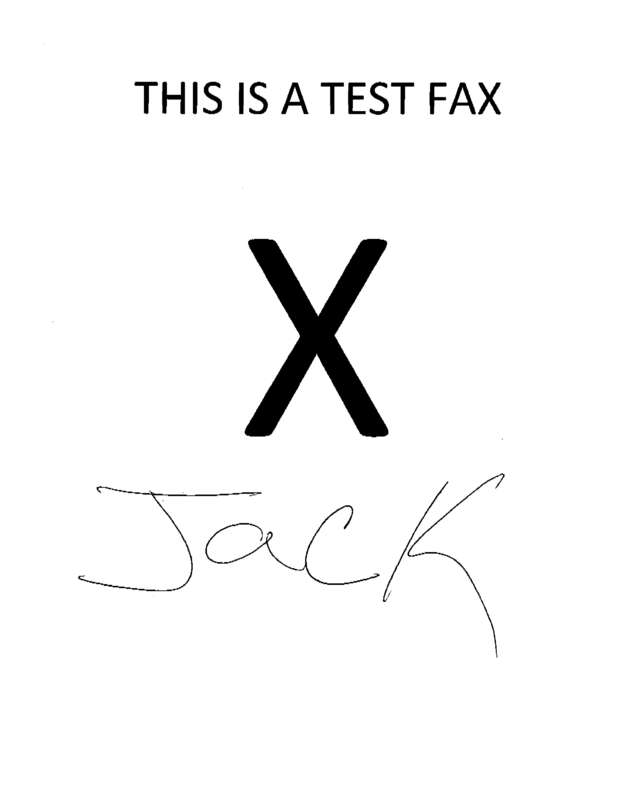 fax page