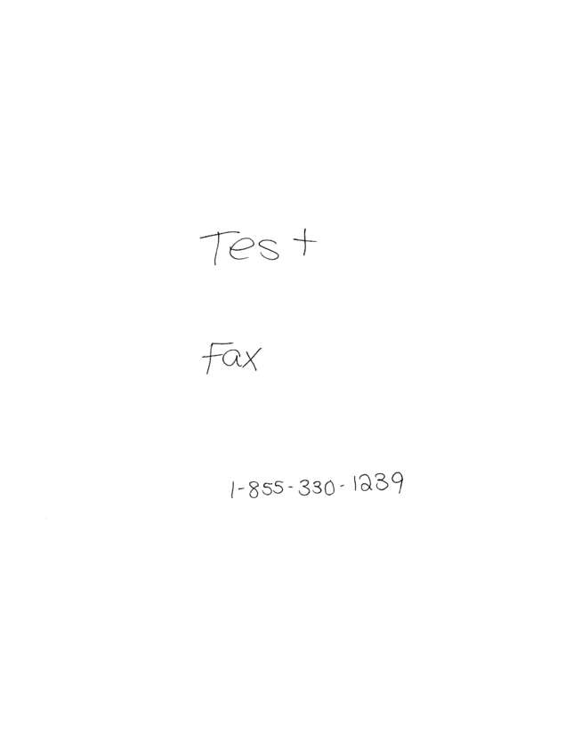 fax page