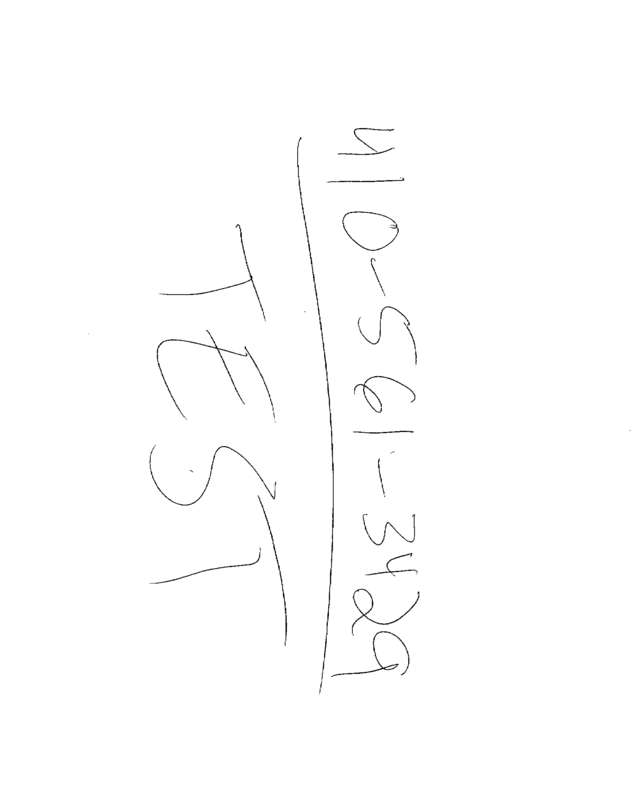 Fax page