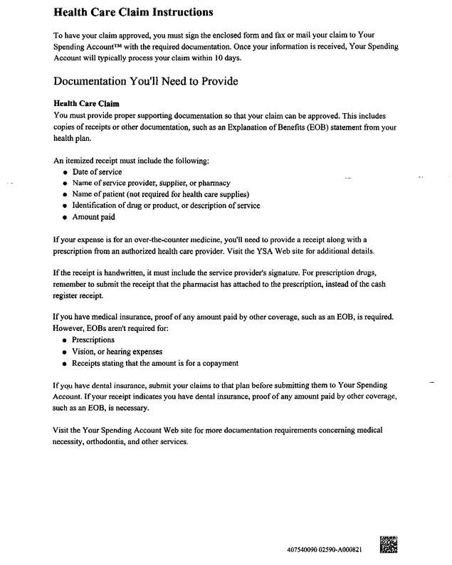 Fax page
