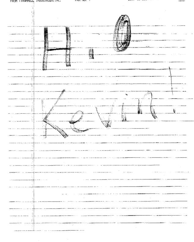 Fax page