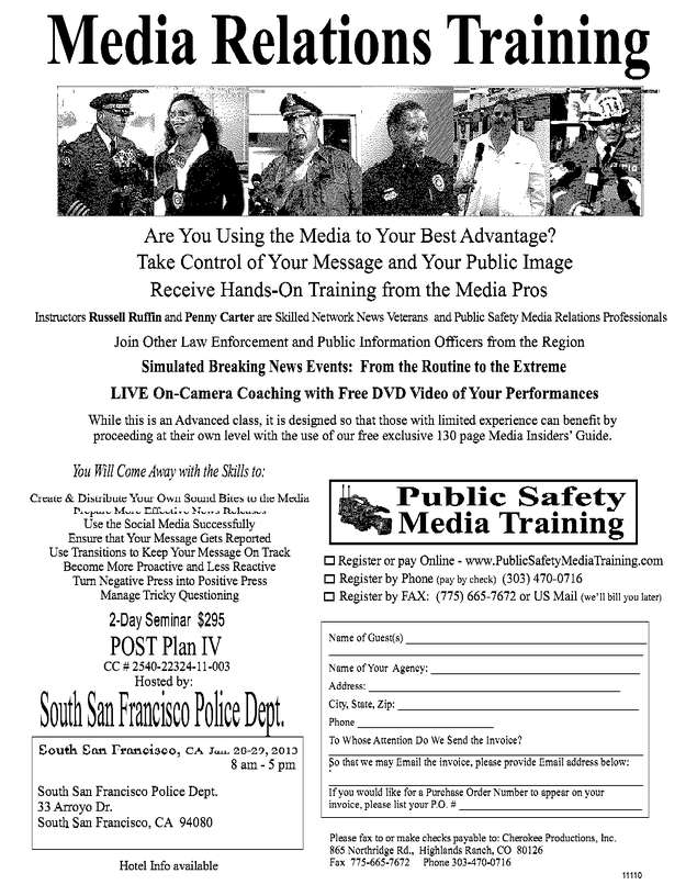 Fax page