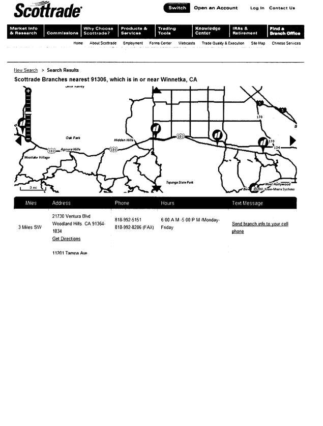 Fax page
