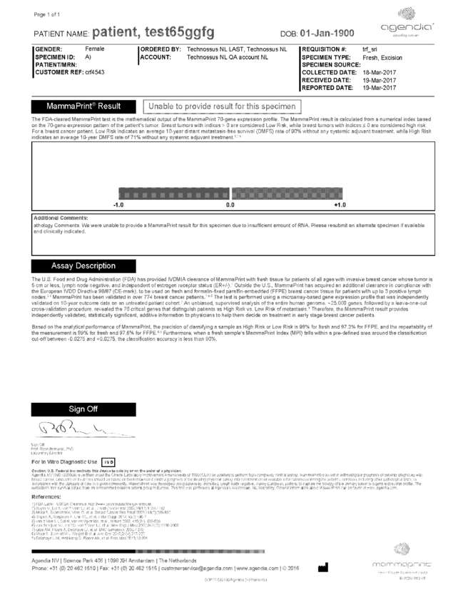 Fax page
