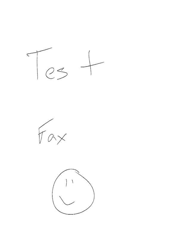 Fax page