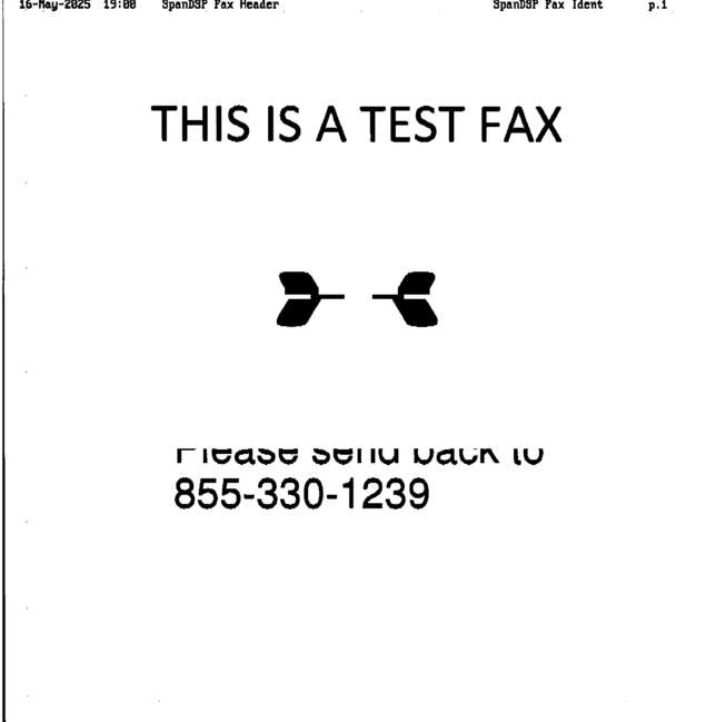 fax page