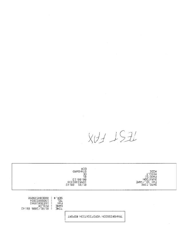 fax page
