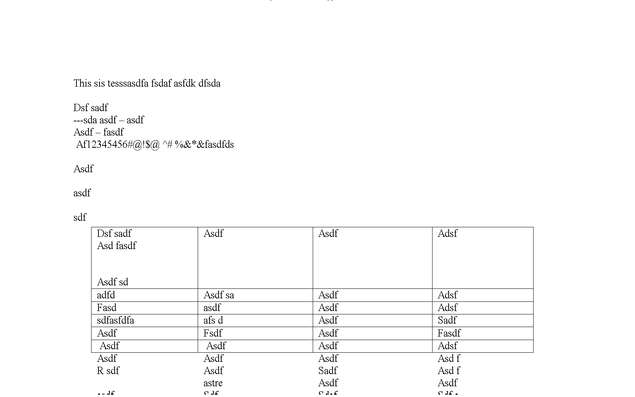 Fax page