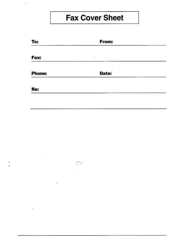 Fax page