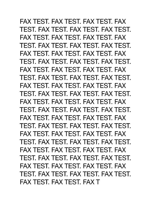 fax page