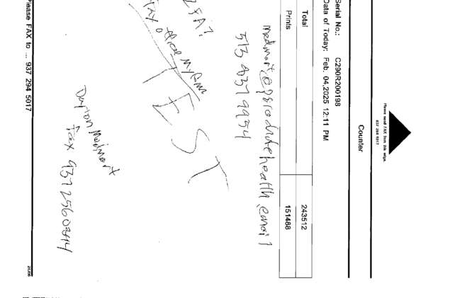 fax page