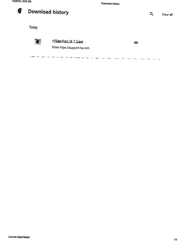 Fax page