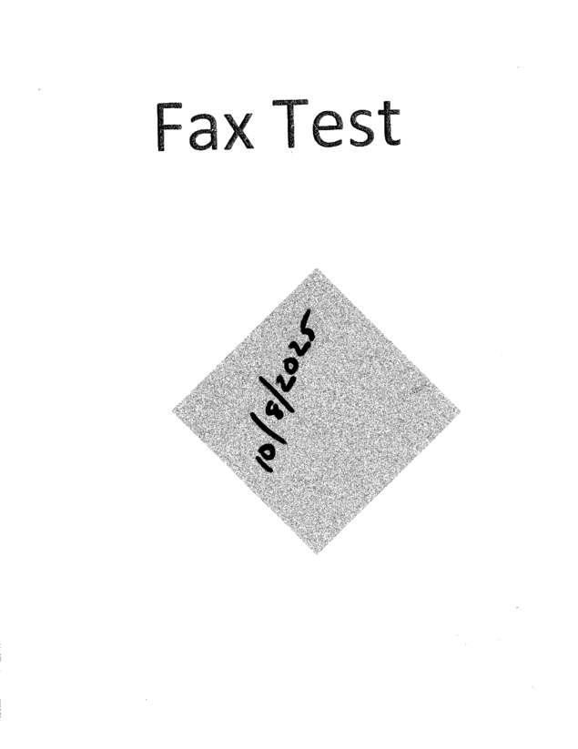 fax page
