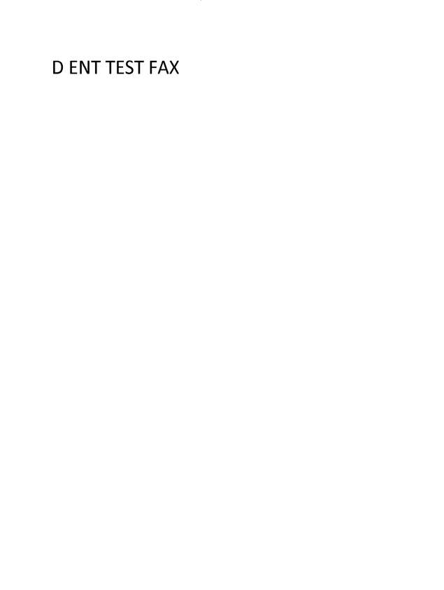 Fax page