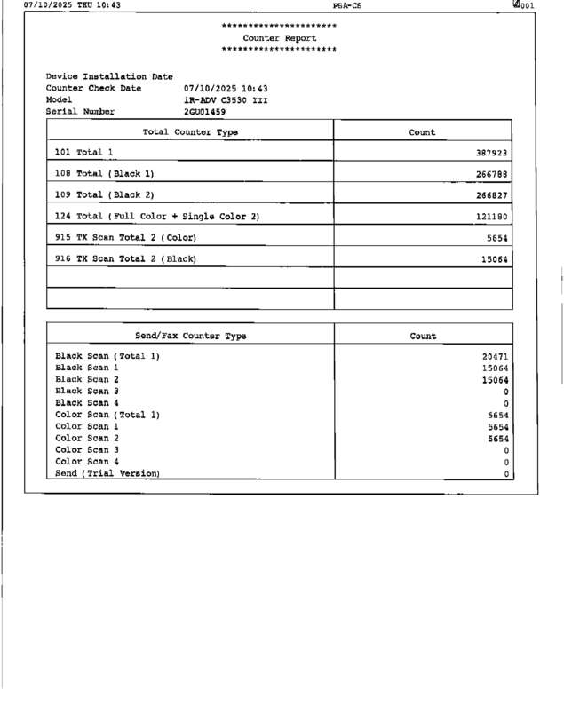 fax page