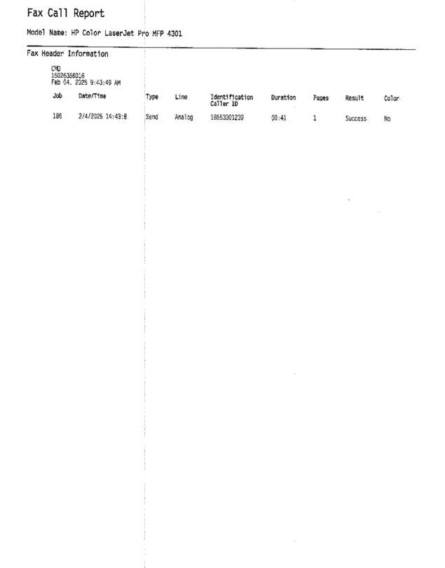 fax page