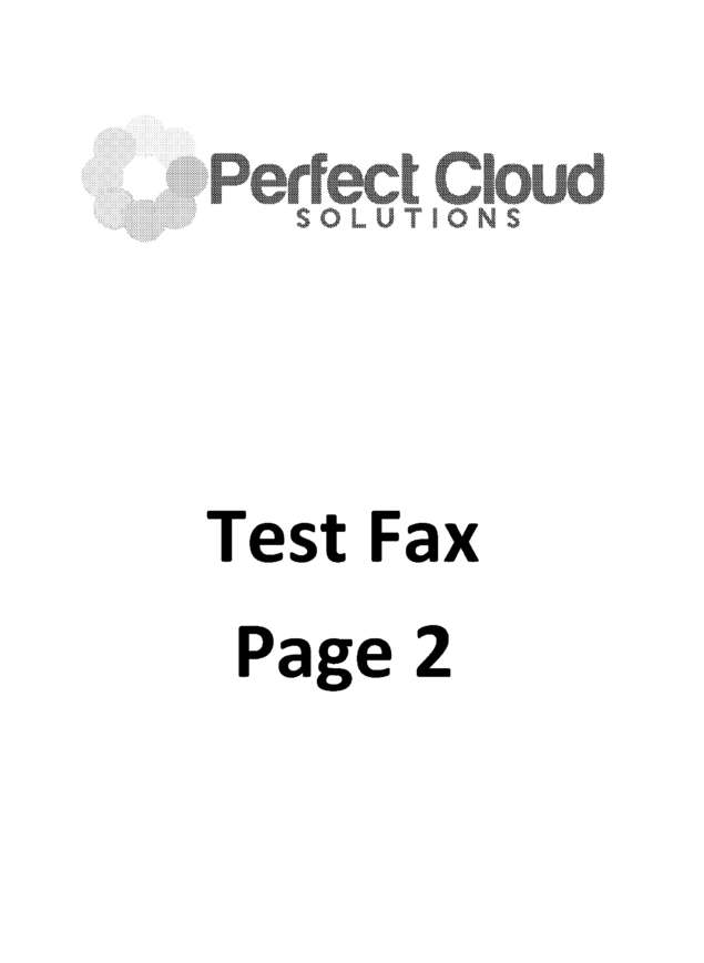 fax page