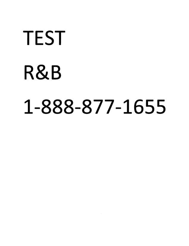 Fax page