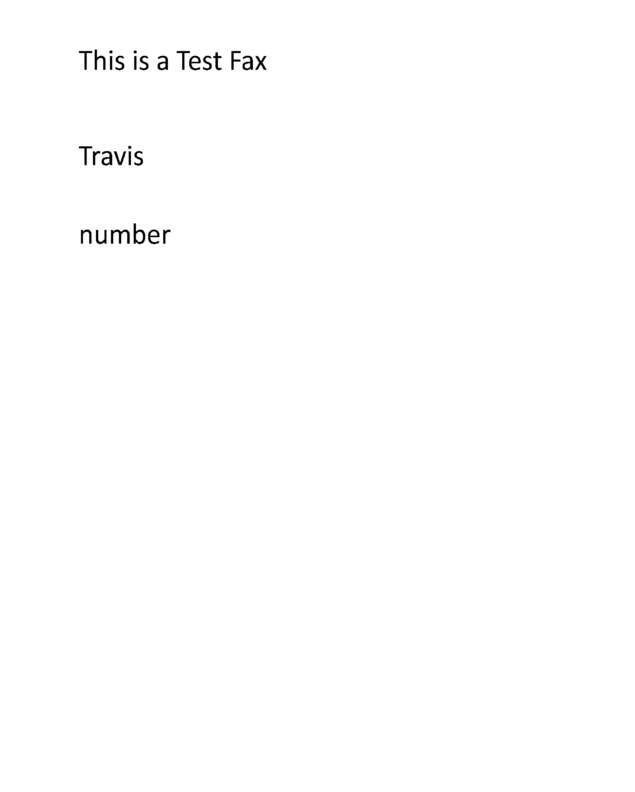 fax page