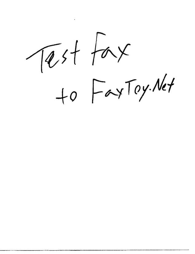 fax page