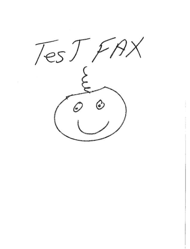 Fax page