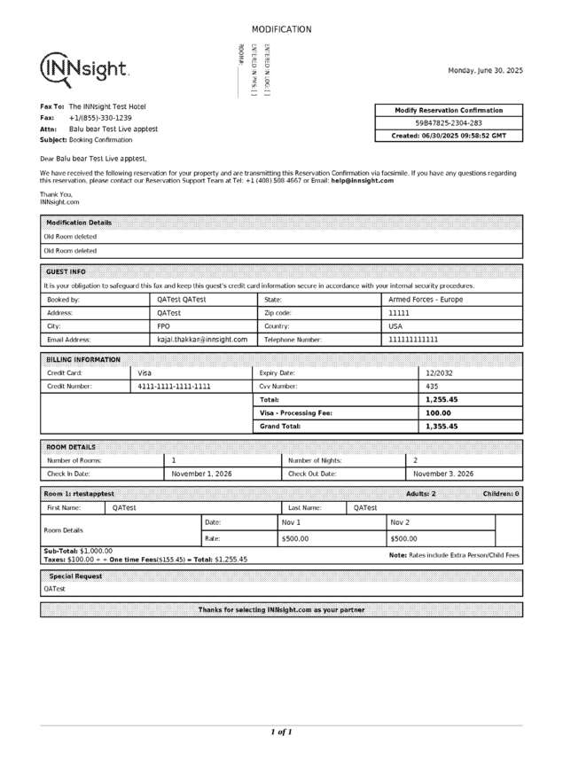fax page